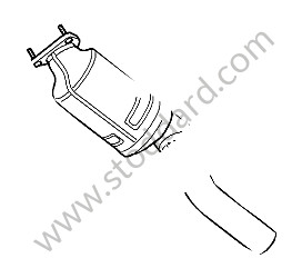 CATALYTIC CONVERTER Part exchange (Send us your old part to receive the new one) / RIGHT (955113024EX)