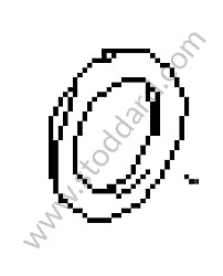 THRUST WASHER 2,3 MM (92833272055)