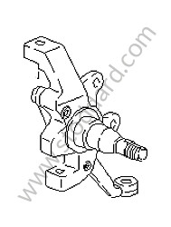 STEERING KNUCKLE FRONT RIGHT (92834105814)