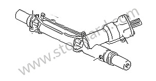 STEERING RACK (UNDER REPAIR) Left-hand drive (928347010CX)