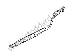 SIDE MEMBER Left-hand drive / LEFT (92850102104GRV)