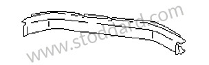 Rear crossbeam for Porsche 928 83-86 &bull; 1984 &bull; 928 4.7S &bull; Coupe &bull; Manual Gearbox, 5 Speed