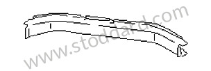 Rear crossbeam for Porsche 928 78-82 &bull; 1978 &bull; 928 4.5 &bull; Coupe &bull; Manual Gearbox, 5 Speed