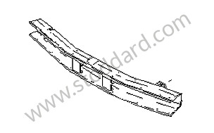 BRACKET OPTION: IMPACT ABSORBERS FRONT AND REAR (Option code: M058) (92850501005)