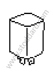 BRIDGE ADAPTER RELAY SOCKET/CODE: ADAPTATEUR A PONT / EMPLACEMENT R12 / OPTION: VERSION FOR JAPAN (Option code: M193) (96461018308)
