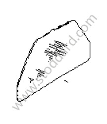 DOOR GLASS LIGHT / LIGHT / LEFT (92853701302)