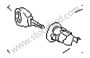 DOOR LOCK CYLINDER WITH KEY NUMBER (Obligatory: Please email or fax a copy of the vehicle registration certificate) / WITH KEY NUMBER (OBLIGATORY: PLEASE EMAIL OR FAX A COPY OF THE CAR REGISTRATION DOCUMENT) / BLACK / BLACK (92853763305)