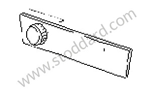 PLATE FOR TOOLS Left-hand drive / provence blue / provence blue (1HQ) (928551081081HQ)