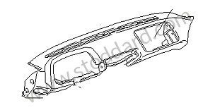 DASHBOARD Left-hand drive / chestnut brown / chestnut brown (6PN) / IMITATION LEATHER / OPTION: ENGINE 85 KW (115 DIN HP) WITH EXHAUST GAS RECIRCULATION, CATALYTIC CONVERTER AND ACTIVATED CARBON CANISTER -VALID FROM FEBRUARY 77- (Option code: M563A) (928552023076PN)