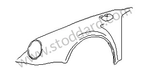 FRONT WING FRONT LEFT / From the serial number 93-KS070275 (93050303115GRV)