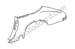SIDE SECTION RIGHT / OPTION: TURBO LOOK (Option code: M491) (93050306261GRV)