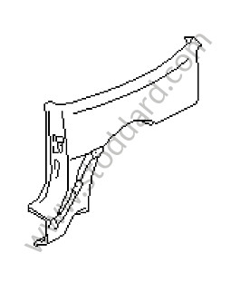 Rear wing and side panel for Porsche 968 &bull; 1992 &bull; 968 &bull; Cabrio &bull; Manual Gearbox, 6 Speed