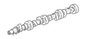 Rocker cover / camshaft / rocker arm / rocker arm shaft for Porsche 944 89-91 &bull; 1989 &bull; 944 2.7 &bull; Coupe &bull; Manual Gearbox, 5 Speed