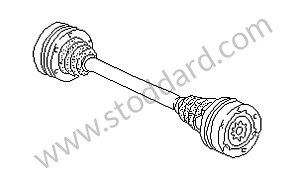 DRIVE SHAFT LEFT (94433203707)