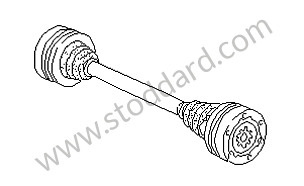 DRIVE SHAFT RIGHT (94433203810)
