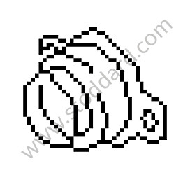 SUPPORT RING OPTION: AIRBAG PASSENGER'S SIDE (Option code: M562) (94434707600)