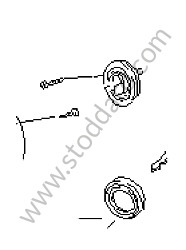 STEERING WHEEL magenta / magenta (4XW) / OPTION: AIRBAG PASSENGER'S SIDE (Option code: M562) (944347804524XW)