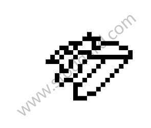 HORN BUTTON magenta / magenta (4XW) / RIGHT / OPTION: AIRBAG PASSENGER'S SIDE (Option code: M562) (944347836004XW)