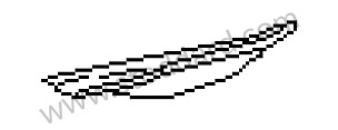 SIDE MEMBER Left-hand drive / UPPER LEFT (94450211904)