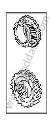 GEAR SET 3RD GEAR / 33/26 RATIO (95030290316)