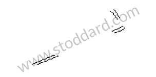 BRAKE LINE REAR LEFT (95135503501)