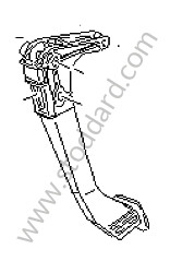 CLUTCH PEDAL  (95142303700)