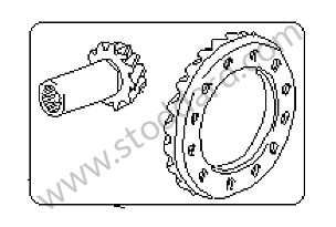 RING GEAR AND PINION SHAFT  (96030291100)
