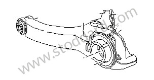 REAR-AXLE TRAILING ARM REAR LEFT (96433102170)