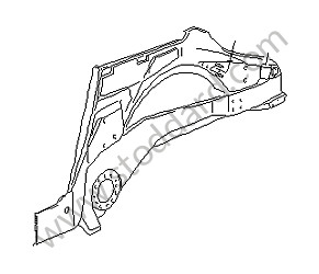 WHEEL HOUSING REAR LEFT (96450201704GRV)