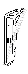 HINGE PILLAR RIGHT (96450204041GRV)