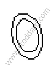ADJUSTING SHIM 0.89 MM (012311393L)