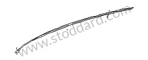 DEFROSTER TRIM Left-hand drive / navy blue / navy blue (8KM) / OPTION: VEHICLE WITHOUT AIRBAG (Option code: M564) (964552411008KM)