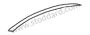 COVER STRIP LEFT (98656370700GRV)