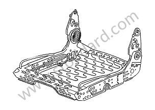SEAT FRAME MANUAL ADJUSTMENT / RIGHT (99352107000)