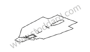 CARPET FOR TUNNEL Left-hand drive / flamenco red / flamenco red (3TE) (993551023003TE)