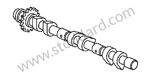 CAMSHAFT INLET / CYLINDER 1-2-3 (99610522105)