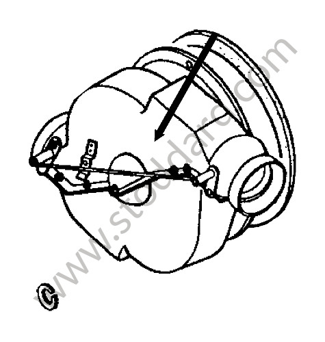 91157101800 - Blower Motor for Porsche 911 74-77 + 912E &bull; 1977 &bull; 2.7S &bull; Coupe &bull; Manual Gearbox, 4 Speed