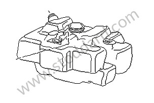 FUEL TANK Left-hand drive (99620102102)