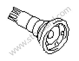 FLANGED SHAFT RIGHT (087409356)