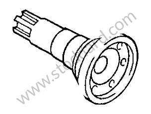 FLANGED SHAFT RIGHT (087409356)
