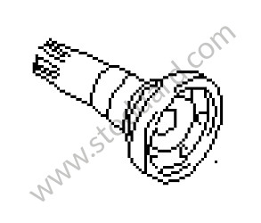 FLANGED SHAFT RIGHT (087409356)