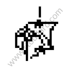 SUPPORT Left-hand drive (99655177100)
