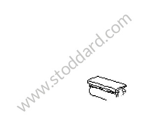 BRACKET black / black (A11) / LEATHER / OPTION: FRONT CENTER CONSOLE INCLUDING 2 STORAGE BINS, LEATHER (Option code: IXMF) (99655297301A11)