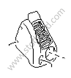 SIDE VENT Left-hand drive / cinnamon brown / cinnamon brown (P12) / CARBON / LEFT / OPTION: SIDE AIR VENT IN CARBON (Option code: IXKD), OPTION: CENTER AIR VENT BRACKET IN LEATHER (Option code: IXNN) (99655298403P12)
