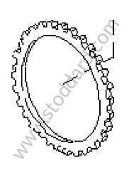 DISC WITH EXTERNAL SPLINES 7,7 MM MM (1262726926)