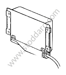 CONTROL UNIT OPTION: PORSCHE STABILITY MANAGEMENT (PSM) (Option code: M476) (99661814000)