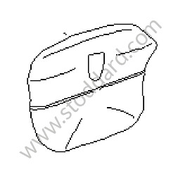 AIRBAG UNIT dark grey/natural / dark grey/natural (D11) / PLASTIC (99680308907D11)