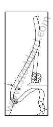 SEAT BELT sea blue / sea blue (H03) / LEFT (99680398103H03)