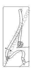 SEAT BELT LEFT (99680398103H03)