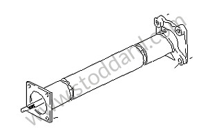 CENTRAL TUBE Part exchange (Send us your old part to receive the new one) / RECONDITIONING OR RENOVATION (send us your part to obtain a replacement part) (477521230AX)